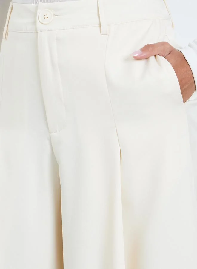 ستايلي بنطال بأرجل واسعة